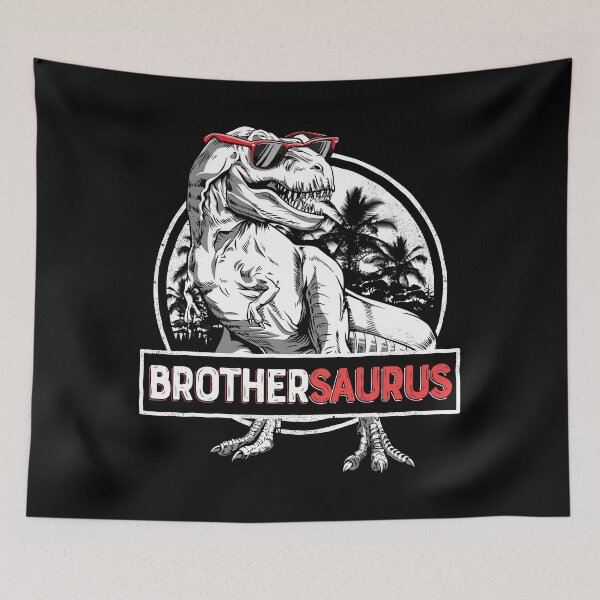 Item preview, Brothersaurus T shirt T rex Brother Saurus Dinosaur Boys designed and sold by LiqueGifts.