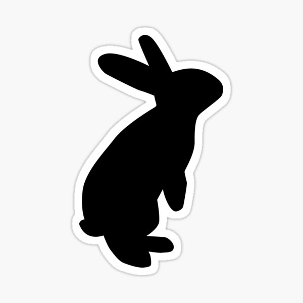 Item preview, Black bunny designed and sold by Designzz.