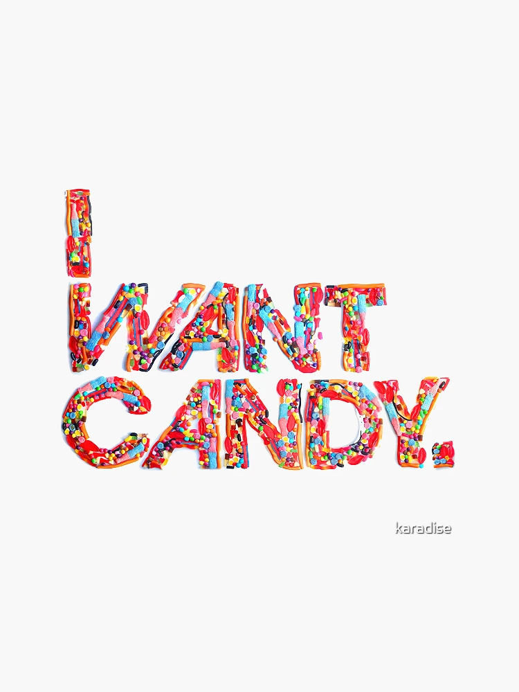 Candy Sticker for Sale by Rachelguth3