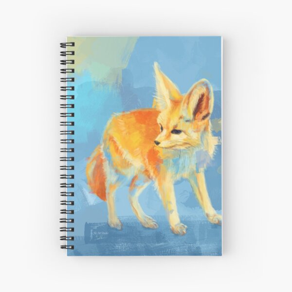 Item preview, Sound of the Desert - Fennec Fox digital painting designed and sold by Flo Art Studio.