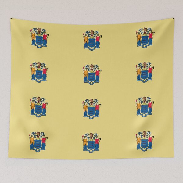 Item preview, New Jersey State Flag designed and sold by Joncitone.