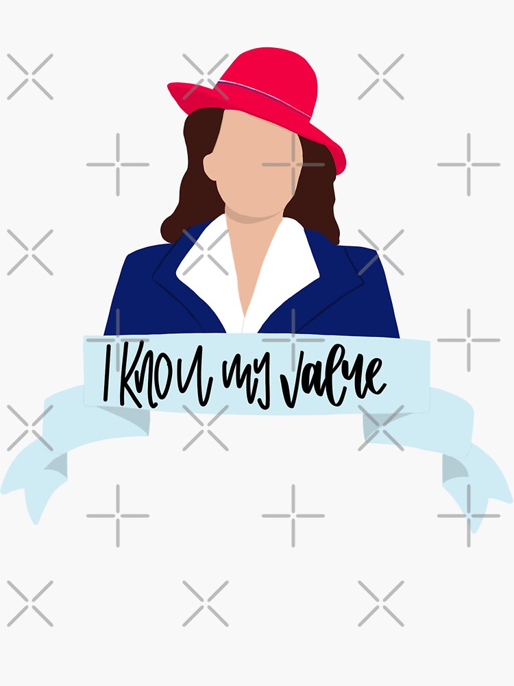 I Know My Value Peggy Carter