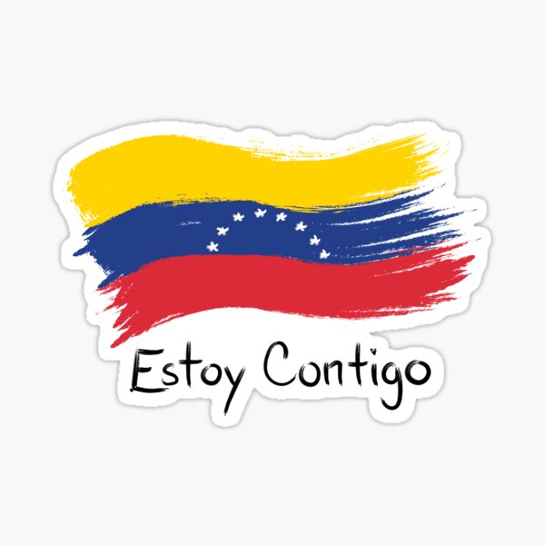 Aperçu de l'œuvre Drapeau du Venezuela Estoy Contigo créée et vendue par Carmen Gomez.