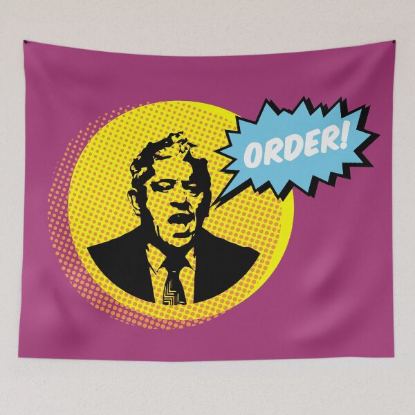 Item preview, Mr Speaker - Order! Comic Style designed and sold by MartineMeeka.