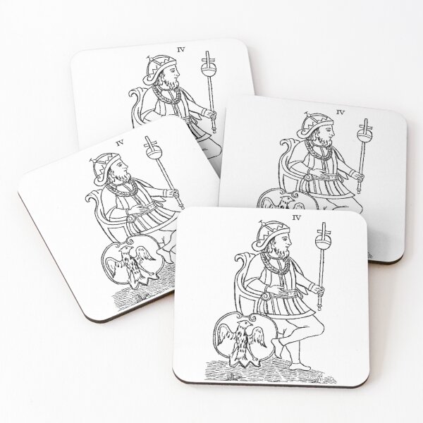 Item preview, Tarot The Emperor 4 designed and sold by Talismania.