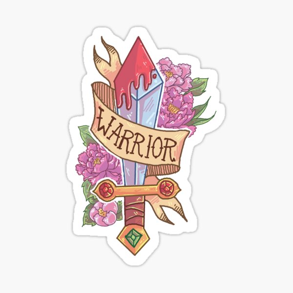 WARRIOR CLASS Sticker