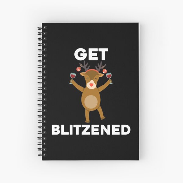 Item preview, Funny Christmas Drinking Get Blitzened designed and sold by sabertronics.