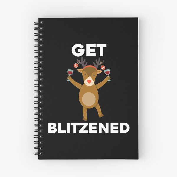 Item preview, Funny Christmas Drinking Get Blitzened designed and sold by sabertronics.