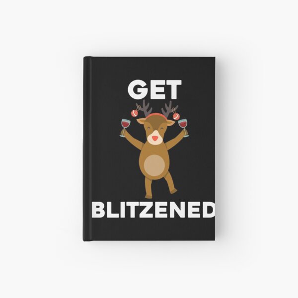 Item preview, Funny Christmas Drinking Get Blitzened designed and sold by sabertronics.