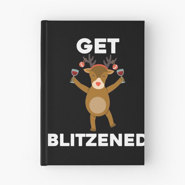 Item preview, Funny Christmas Drinking Get Blitzened designed and sold by sabertronics.