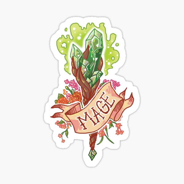 MAGE CLASS Sticker