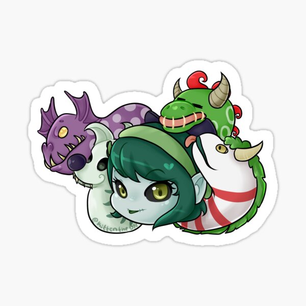 Daisy Despair Scylla Sticker