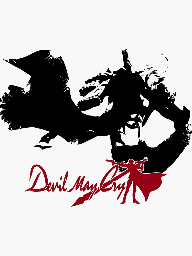 Devil May Cry Dante Sticker For Sale By Kaijimbho Redbubble