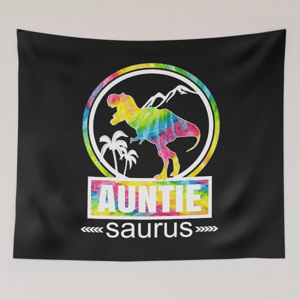 Item preview, Auntie Saurus Dinosaur Design Cool Tye Die Aunt Gift designed and sold by Sapphire Star.