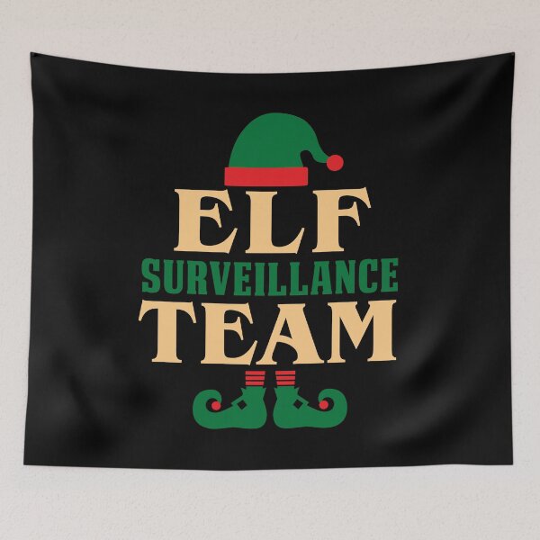 Item preview, Christmas Elf Surveillance Team designed and sold by sabertronics.
