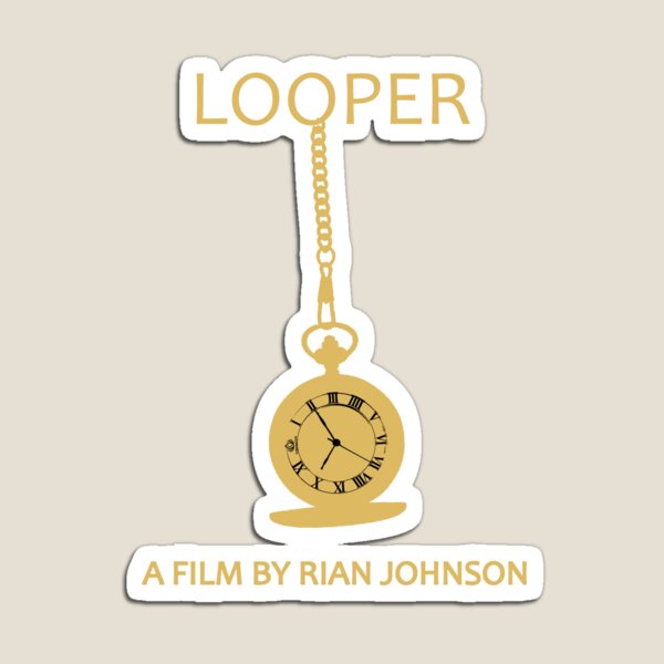 Looper Minimalist Movie Design Magnet