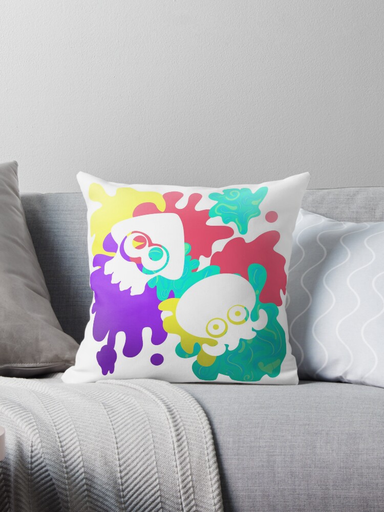 squid pillow splatoon