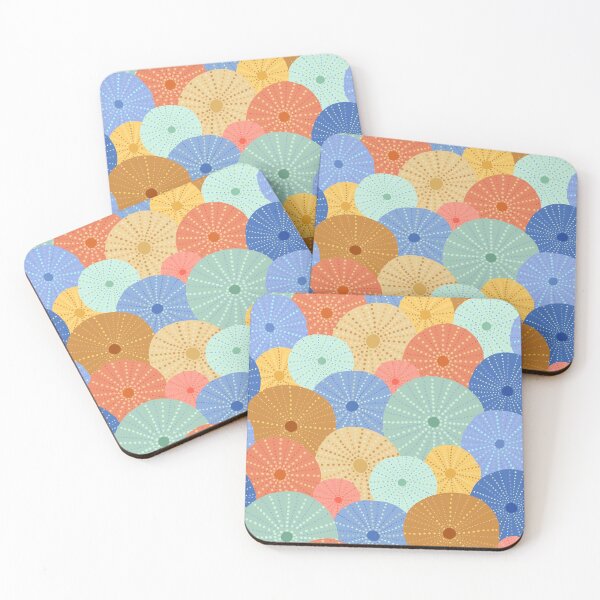 Item preview, Colorful Sea Urchins designed and sold by latheandquill.
