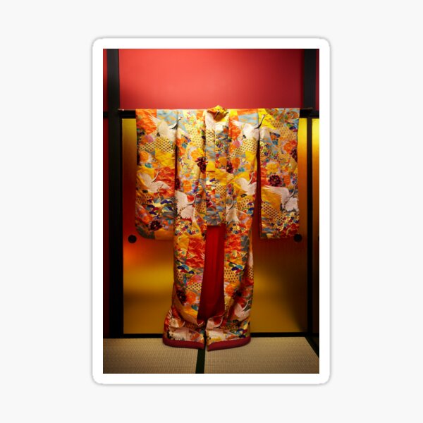Japanese Kimono Sticker