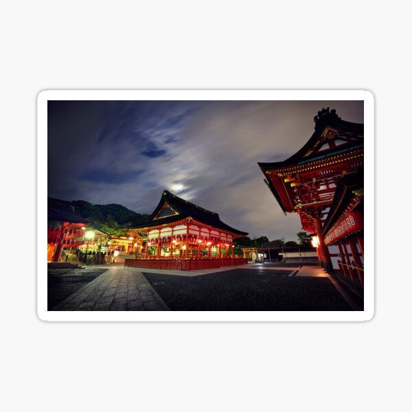 Kyoto Temple Sticker