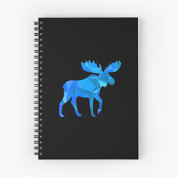 Item preview, Moose Make Me Happy Cute I Love Alaska Moose Geometric Blue designed and sold by KNUXX Shop.