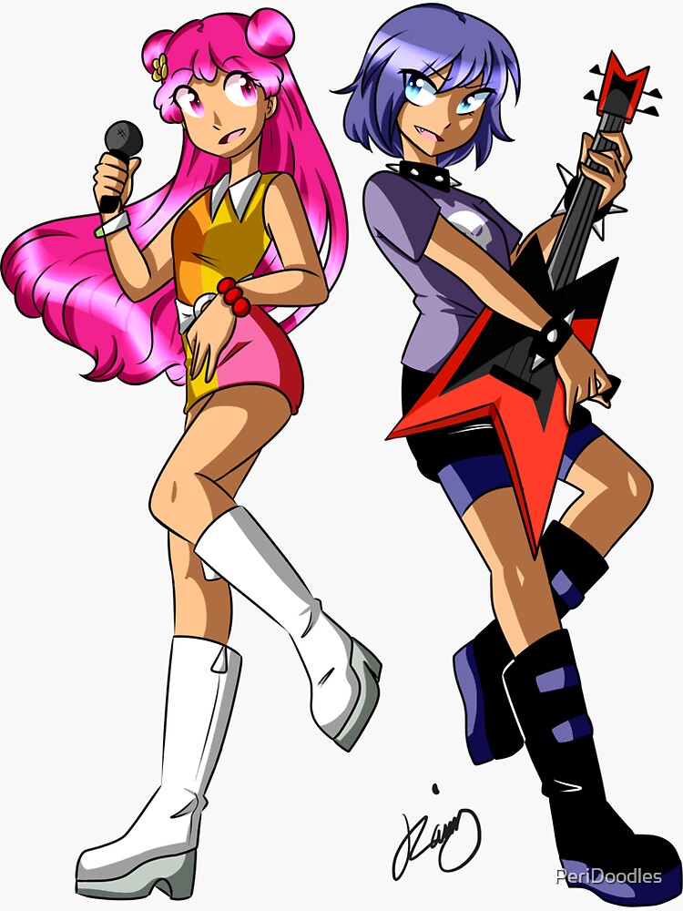 Hi Hi Puffy AmiYumi - hi!hi! puffy amiyumi - AmiYumi Show! Drawstring Art  Board Print for Sale by malongovotic