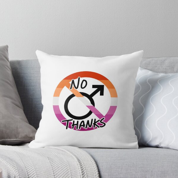 Item preview, No Thanks, Lesbian Pride  designed and sold by Brujx.