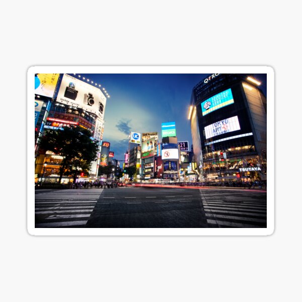 Shibuya Crossing Sticker