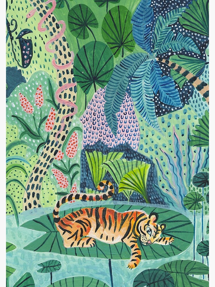 Jungle Tiger by amberstextiles