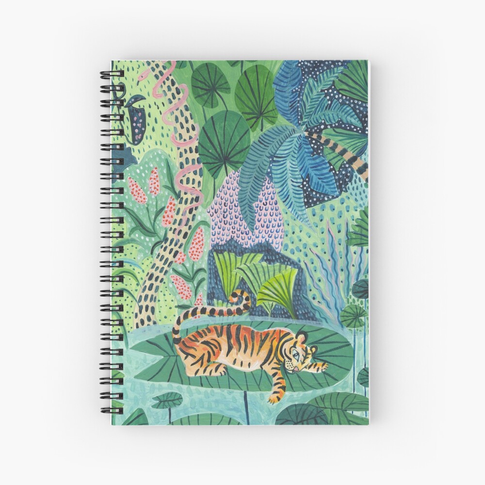 Jungle Tiger Spiral Notebook