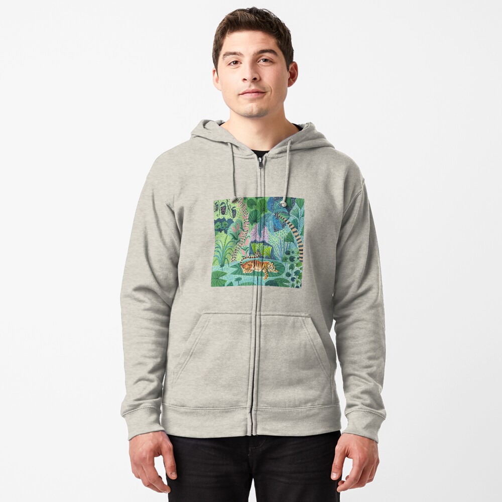 Item preview, Zipped Hoodie designed and sold by amberstextiles.