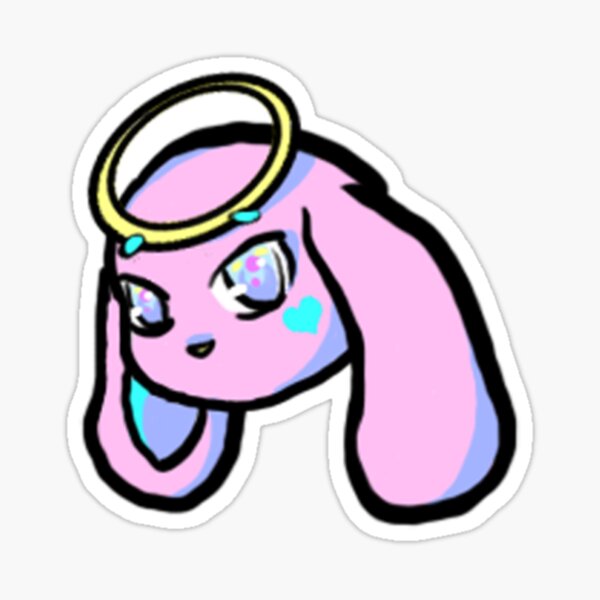 Bunny Angel Gifts Merchandise Redbubble - roblox angel dust face decal
