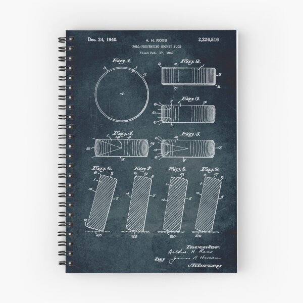 Item preview, 1940-Roll preventing hockey puck designed and sold by xaviervieiraart.