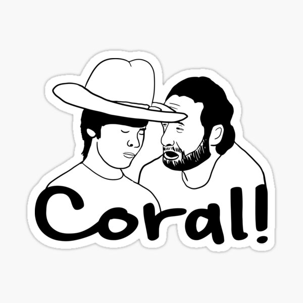 The Walking Dead - Coral Sticker