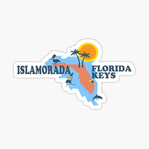Islamorada - Florida. Sticker