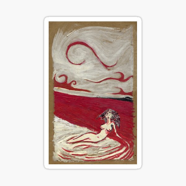 Mermaid Of Blood Sticker