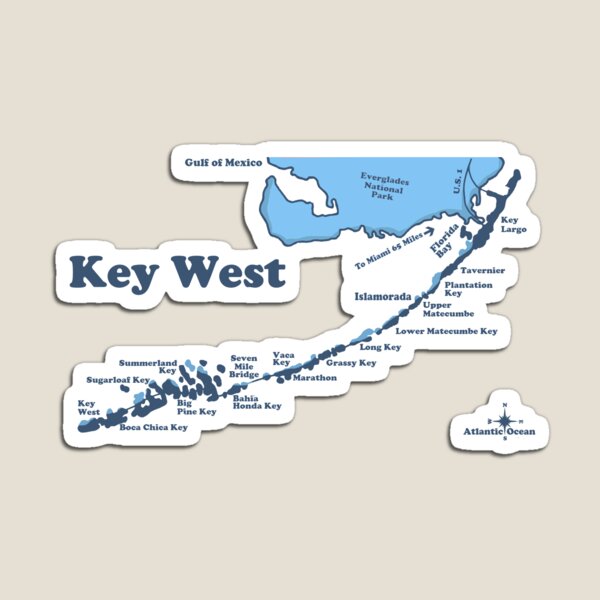 Item preview, Key West.  designed and sold by America Roadside..