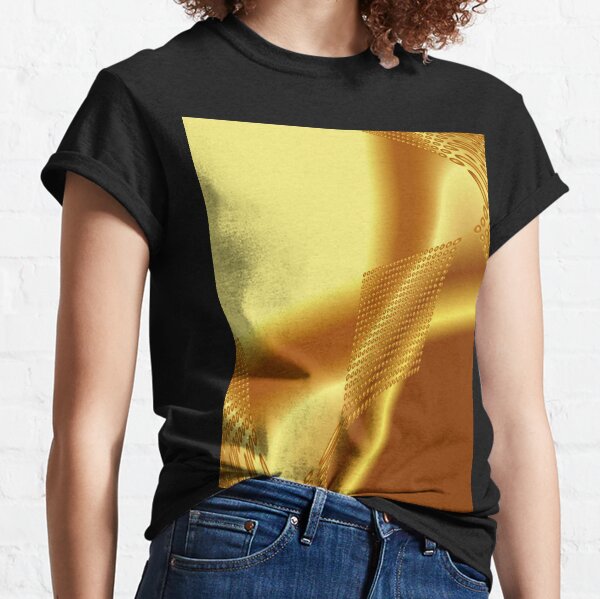Gold glänzend Classic T-Shirt