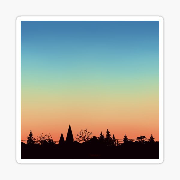 Sonnenuntergang Sticker