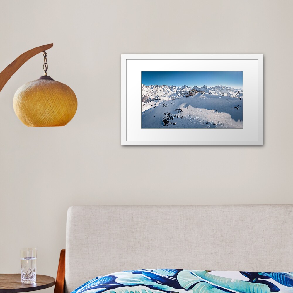 Schilthorn - Piz Gloria Framed Art Print