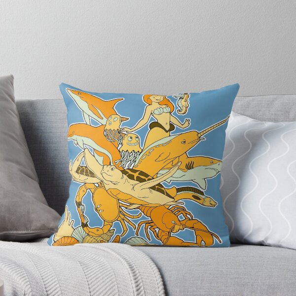 Fort Lauderdale. Throw Pillow
