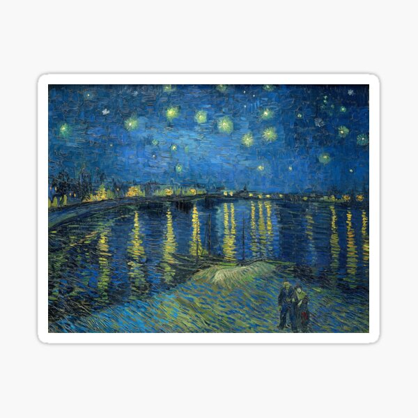 Item preview, Vincent Van Gogh Starry Night Over the Rhone designed and sold by antiqueart.