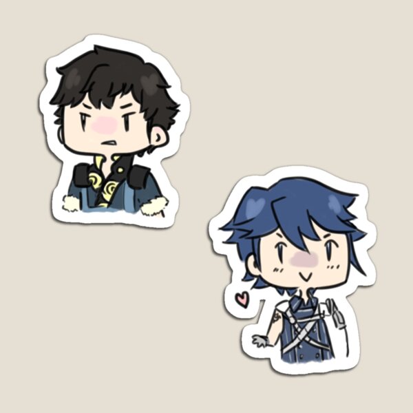 Item preview, Fire Emblem Awakening: Lon'qu & Chrom designed and sold by Ikaripoid.