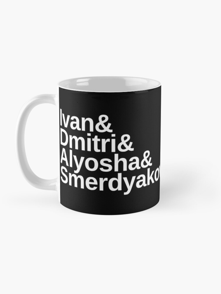 "The Brothers Karamazov by Fyodor Dostoevsky Character List" Coffee Mug