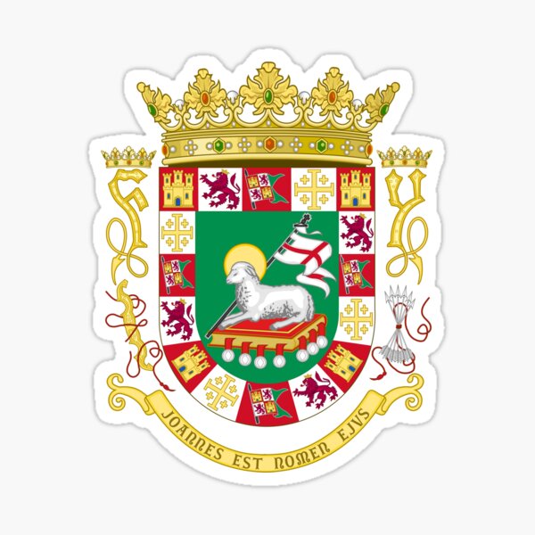 Item preview, Coat of Arms of Puerto Rico designed and sold by abbeyz71.