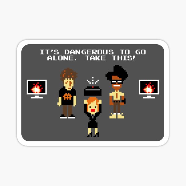 The Legend of Jen Sticker Sticker