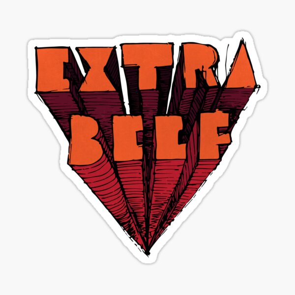 EXTRA BEEF Sticker