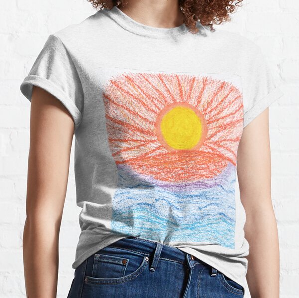 Merch #28 -- Sea Sunset Classic T-Shirt