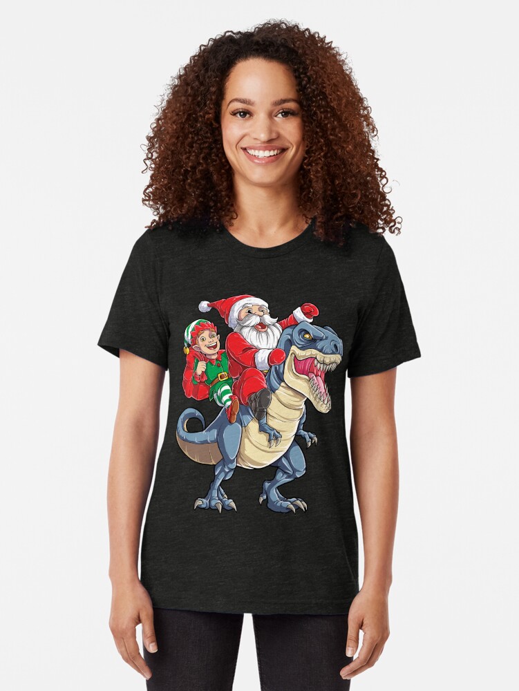 TRICERATOPS BOYS GIRLS T SHIRT GIFT PRESENT XMAS CHRISTMAS KIDS DINOSAUR