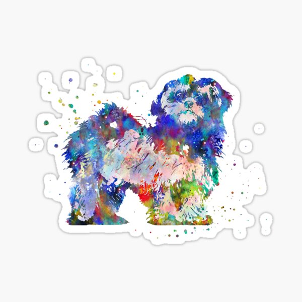 Lhasa Apso Sticker